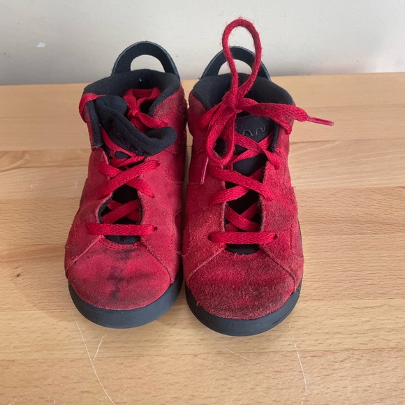 Nike Air Jordan 6 Retro Toro Bravo DV3606-600 Toddler Size 10C Red Basketball - Picture 3 of 5